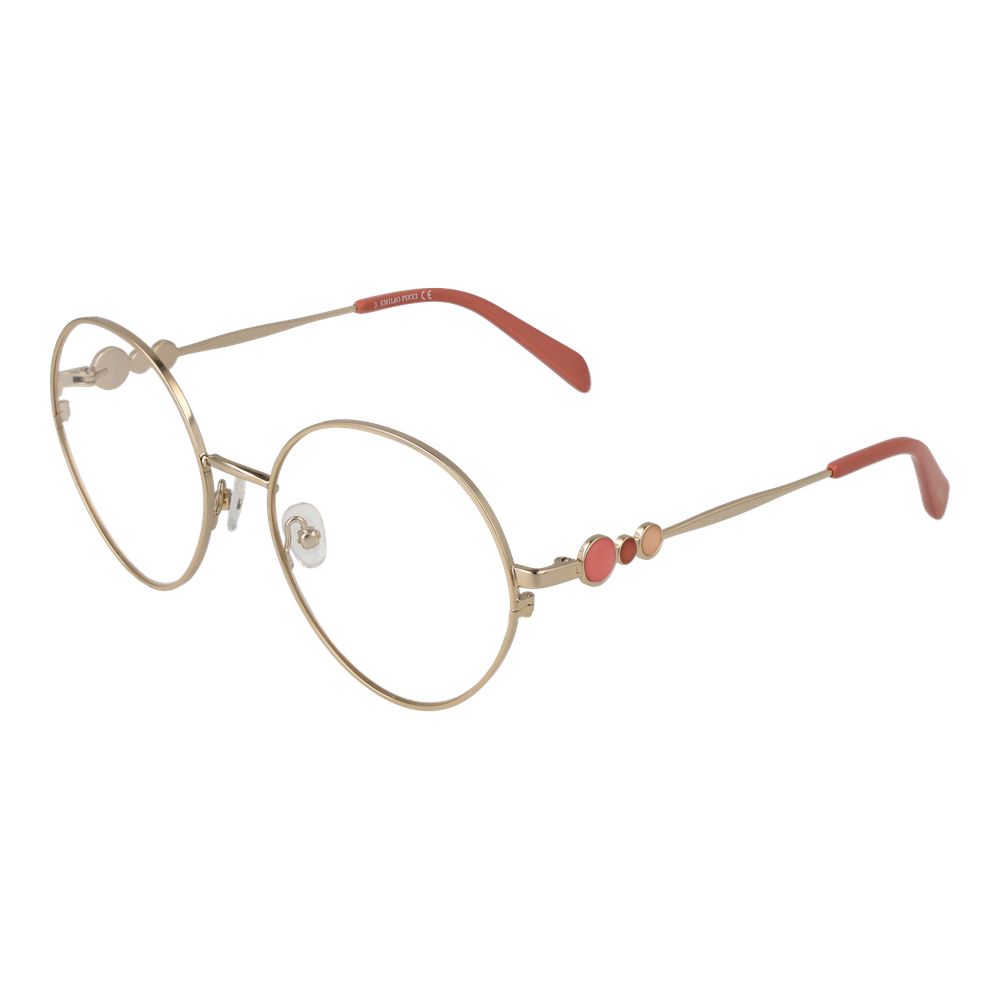 Emilio Pucci Rose Gold Metal Glasses (Frames)