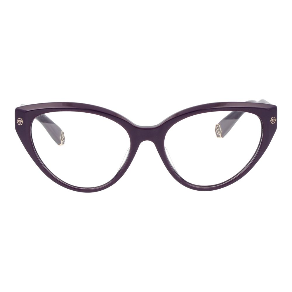 Philipp Plein Purple Cellulose Acetate Glasses Women's (Frames)