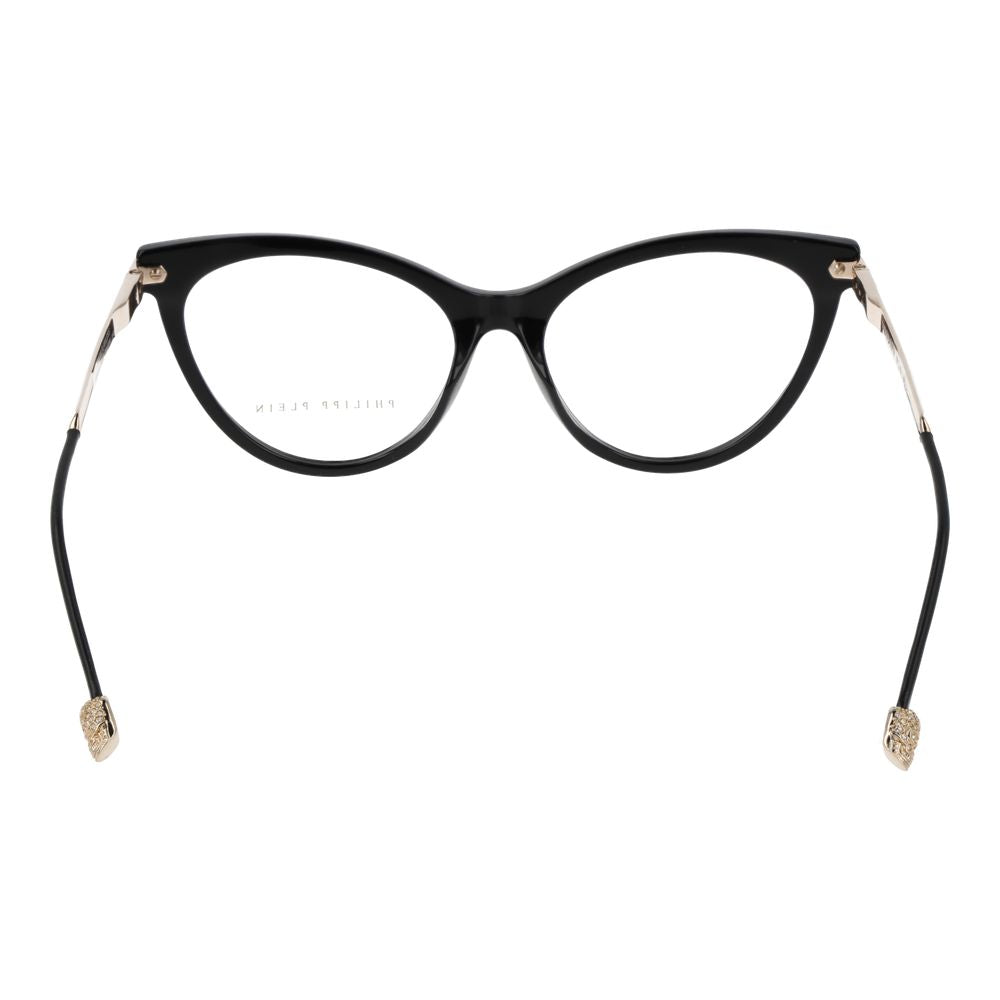 Philipp Plein Black Cellulose Acetate Glasses Women's (Frames)