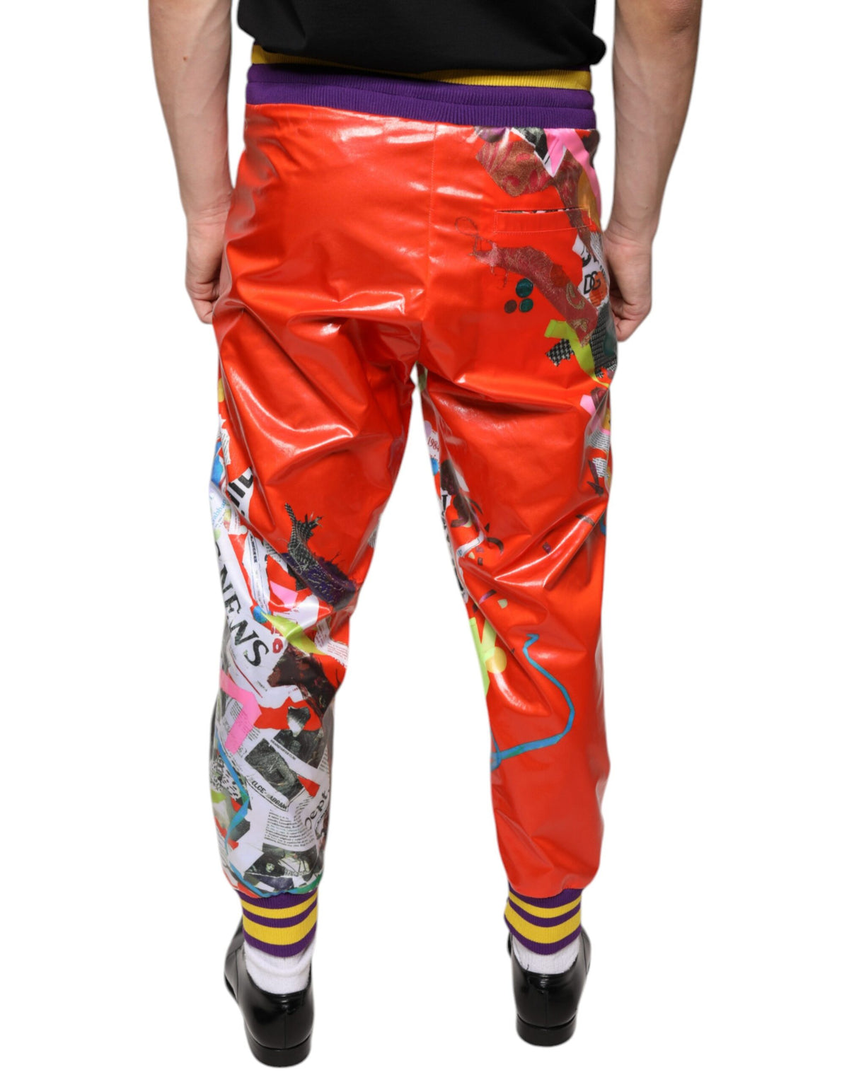 Dolce & Gabbana Multicolor Printed Jogger SweatMen's Men's Pants
