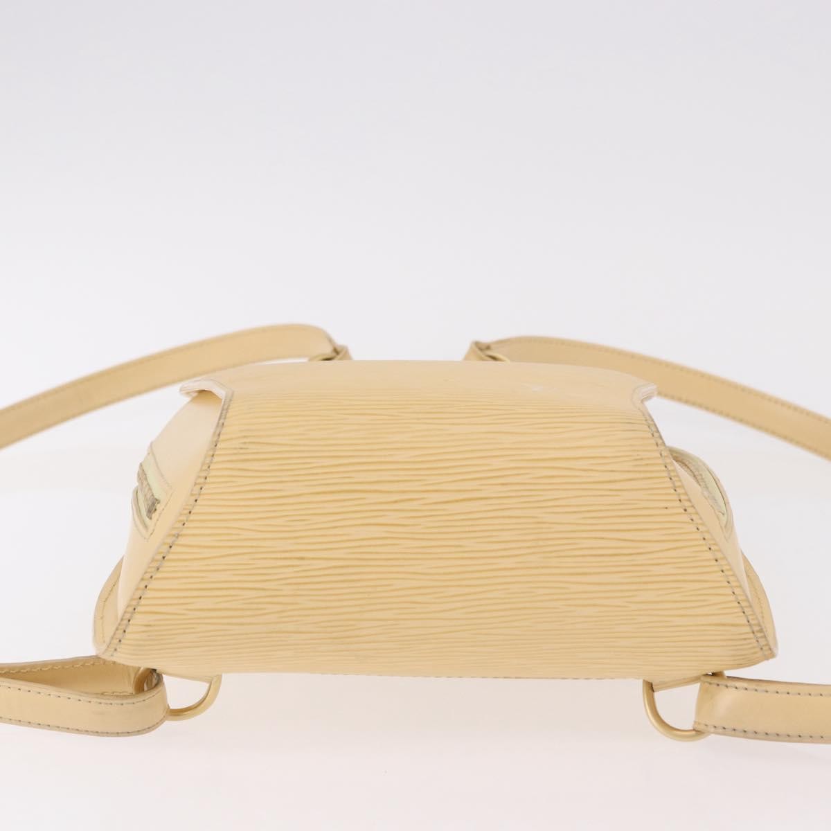 Louis Vuitton Mabillon Epi Leather Beige Leather Backpack Bag (Pre-Owned)