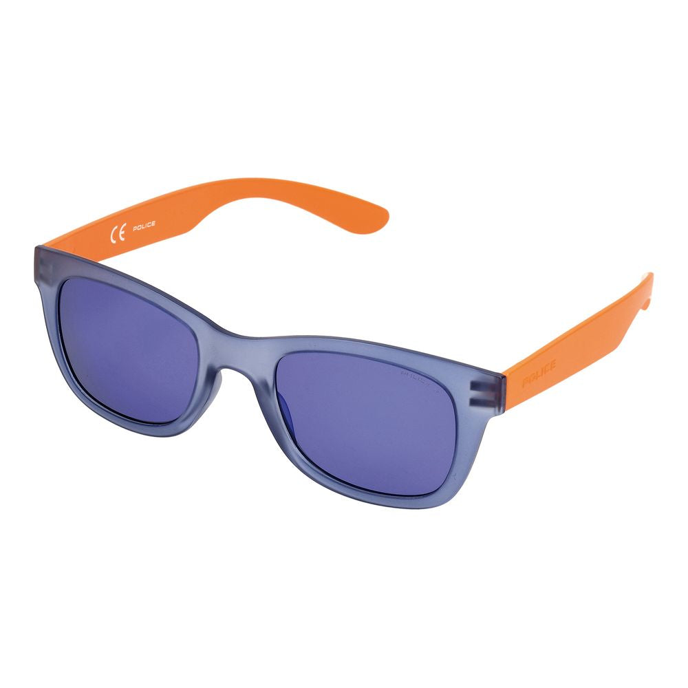 Police Blue Injected Men's Sunglasses