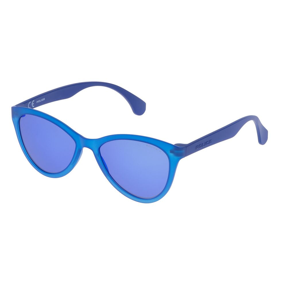 Police Blue Injected Men's Sunglasses
