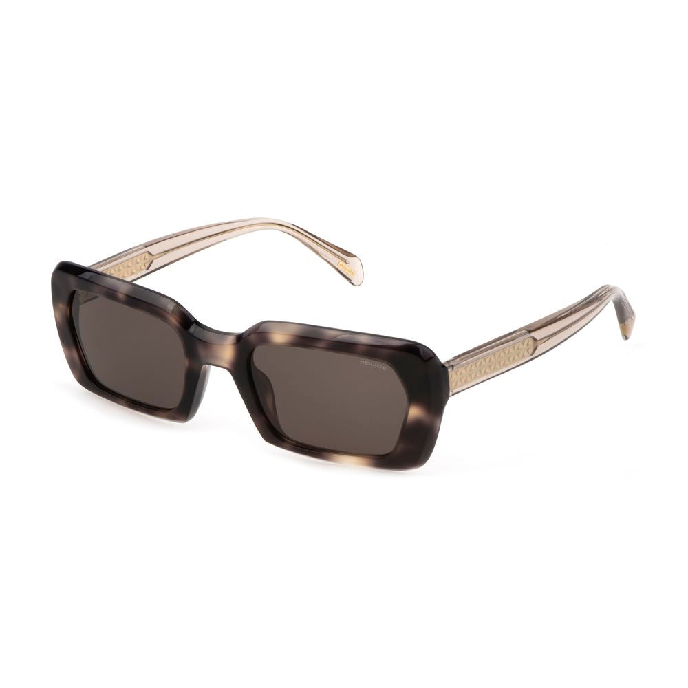 Police Brown Acetate Women's Sunglasses