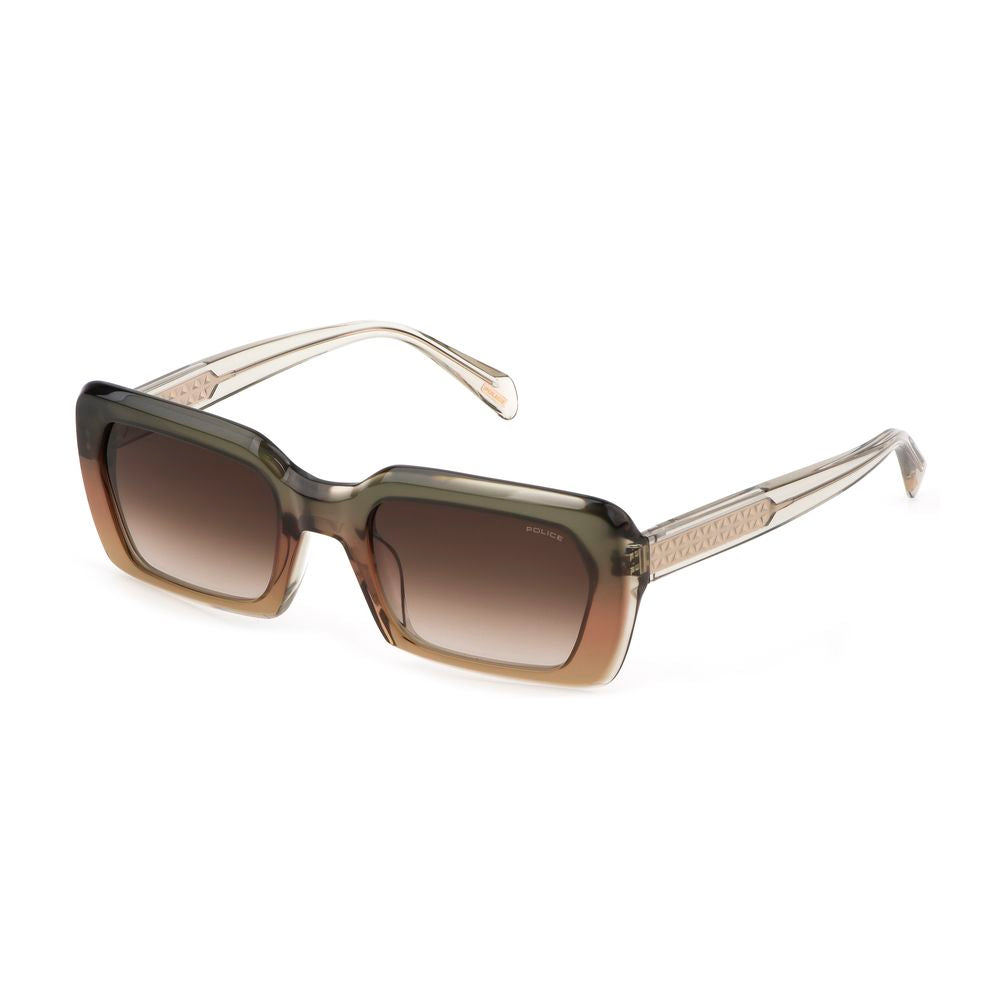 Police Green Acetate Women's Sunglasses