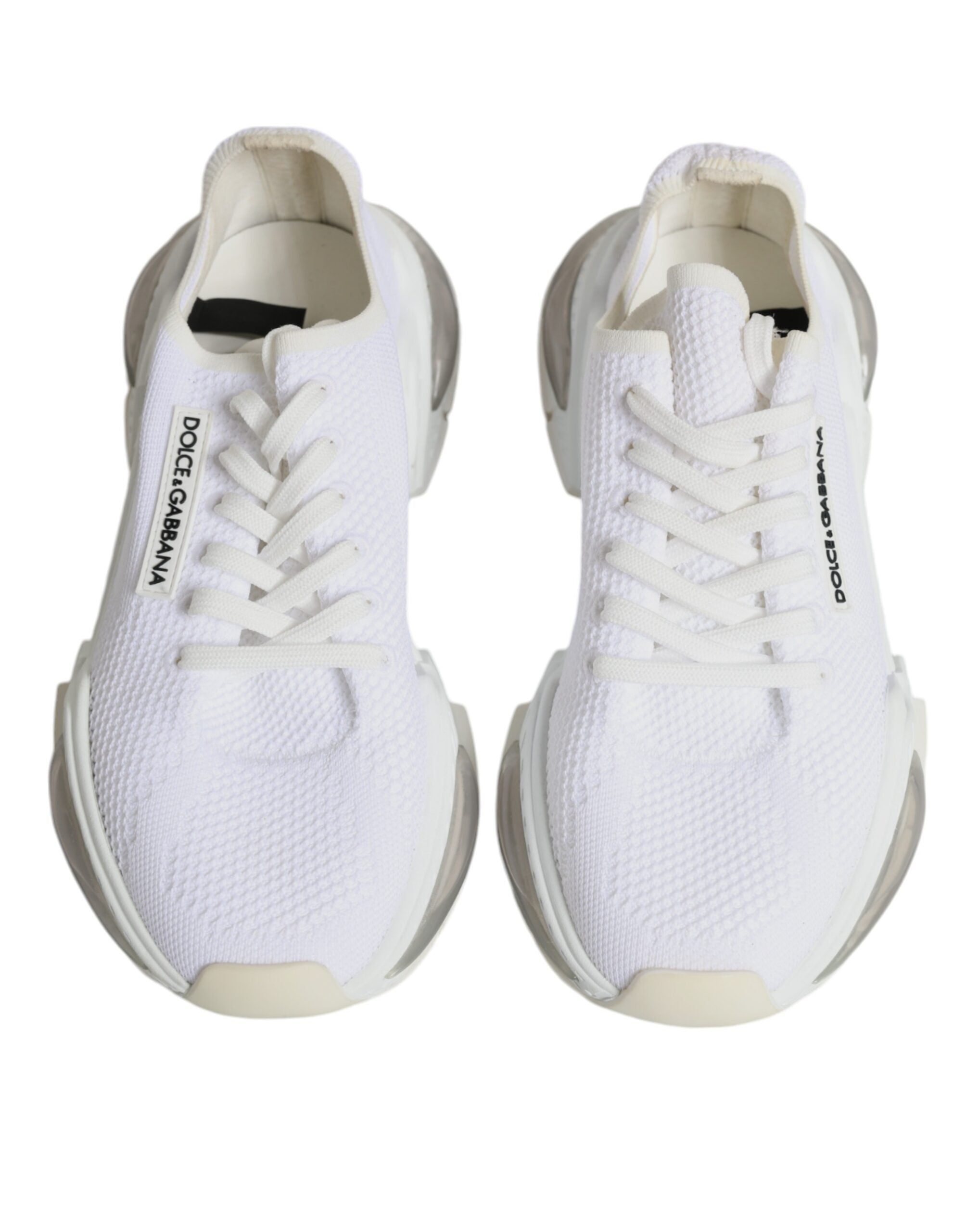 Dolce & Gabbana White Airmaster Low Top Men Sneakers Men's Shoes (Pre-Owned)
