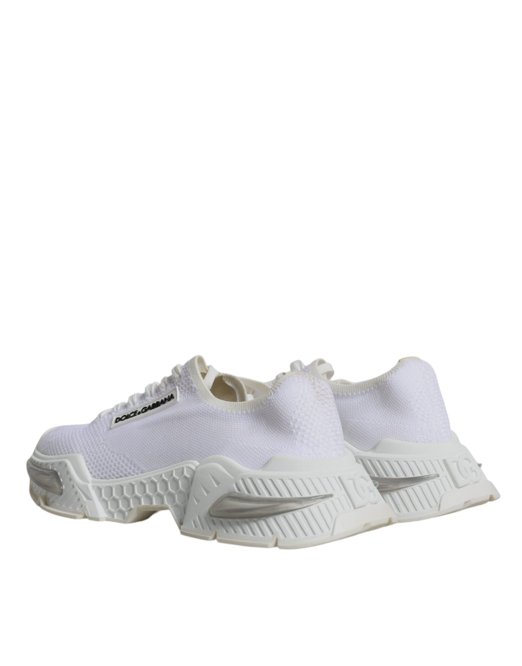 Dolce & Gabbana White Airmaster Low Top Men Sneakers Men's Shoes (Pre-Owned)