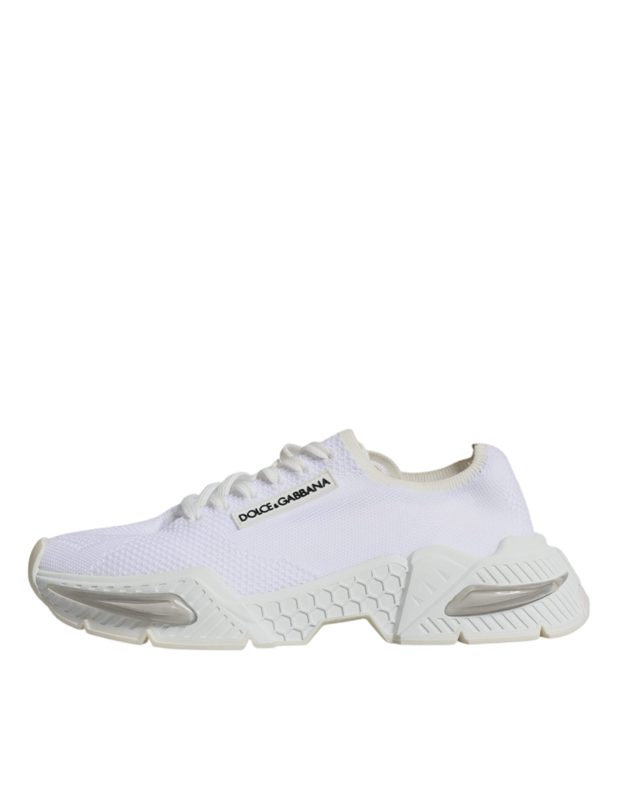 Dolce & Gabbana White Airmaster Low Top Men Sneakers Men's Shoes (Pre-Owned)