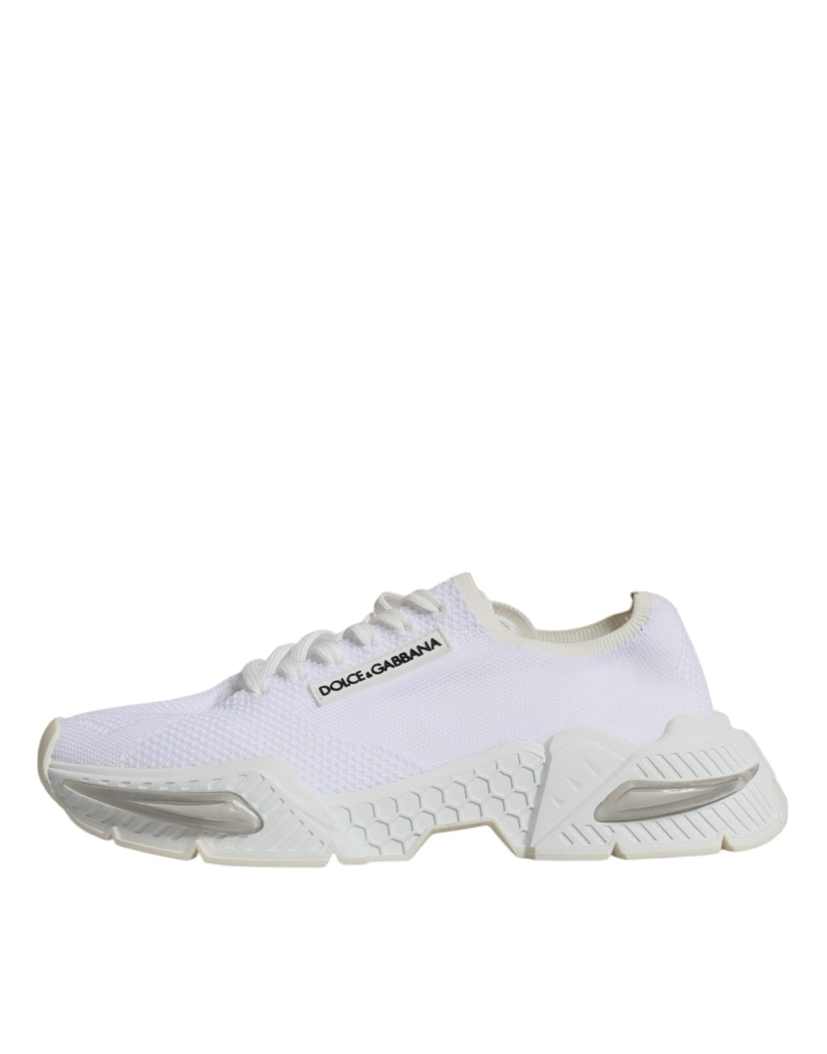 Dolce & Gabbana White Airmaster Low Top Men Sneakers Men's Shoes (Pre-Owned)