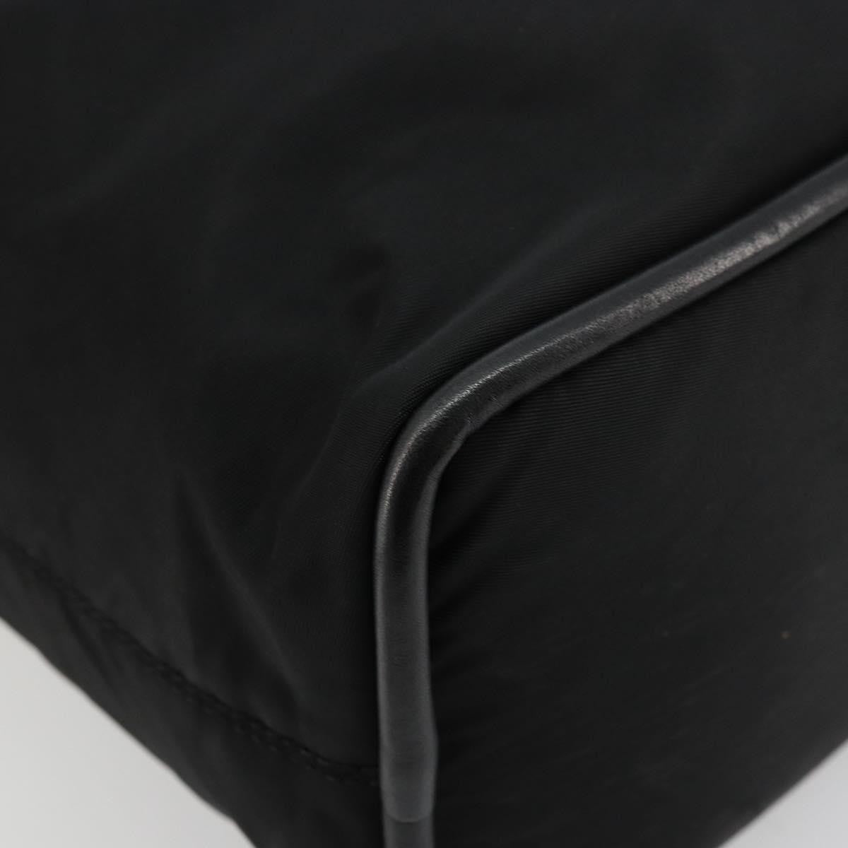 Celine Handbag Nylon Black Nylon Handbag (Pre-Owned)