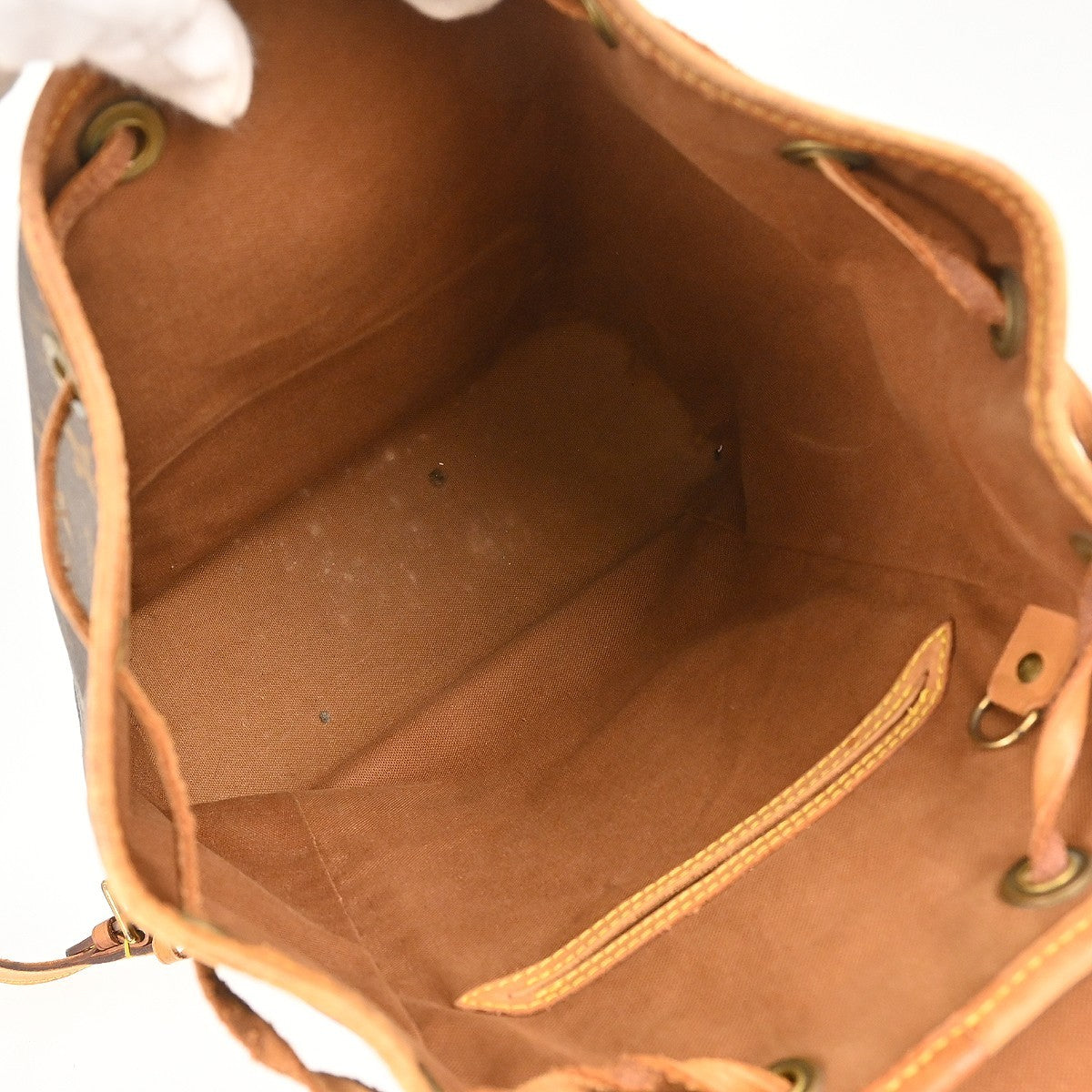 Louis Vuitton Vintage Montsouris Monogram Canvas Brown Canvas Backpack Bag (Pre-Owned)