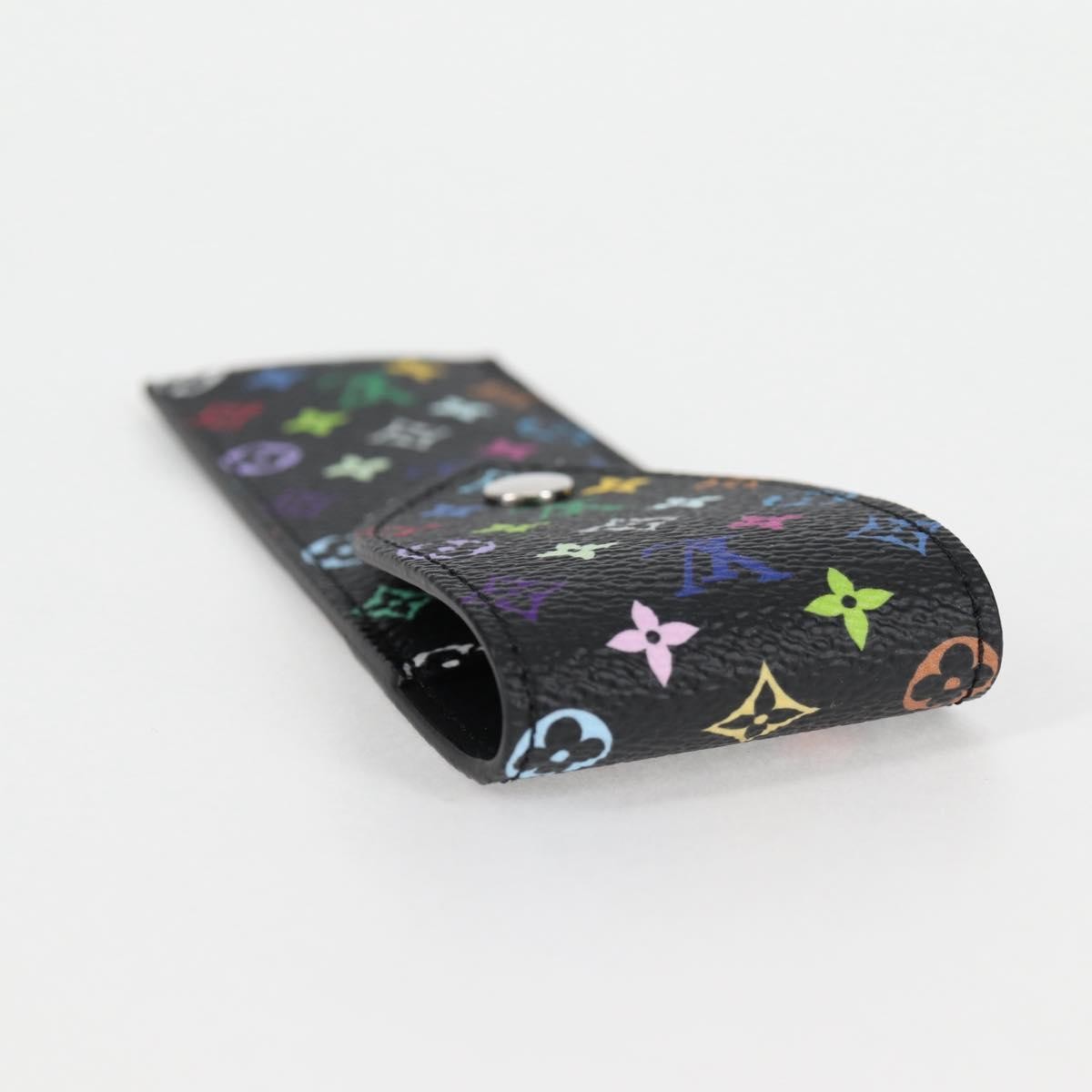 Louis Vuitton Etui À Stylo Canvas Black Canvas Clutche & Pouche Bag (Pre-Owned)
