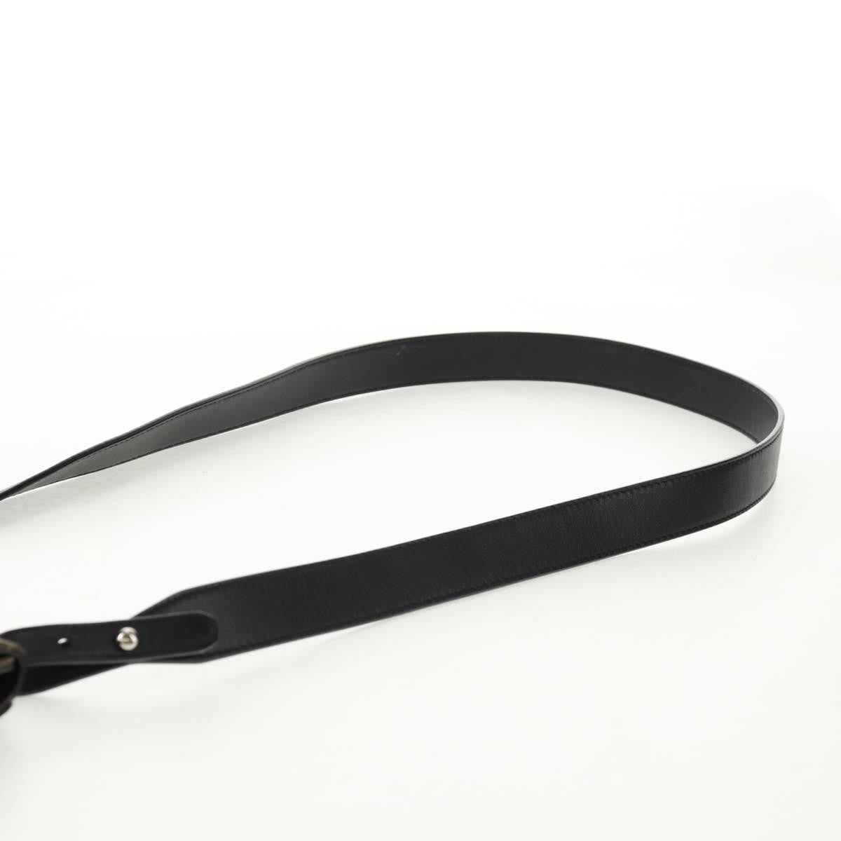 Fendi Baguette Convertible Belt Zucca Canvas Black Canvas Bag (Pre-Owned)
