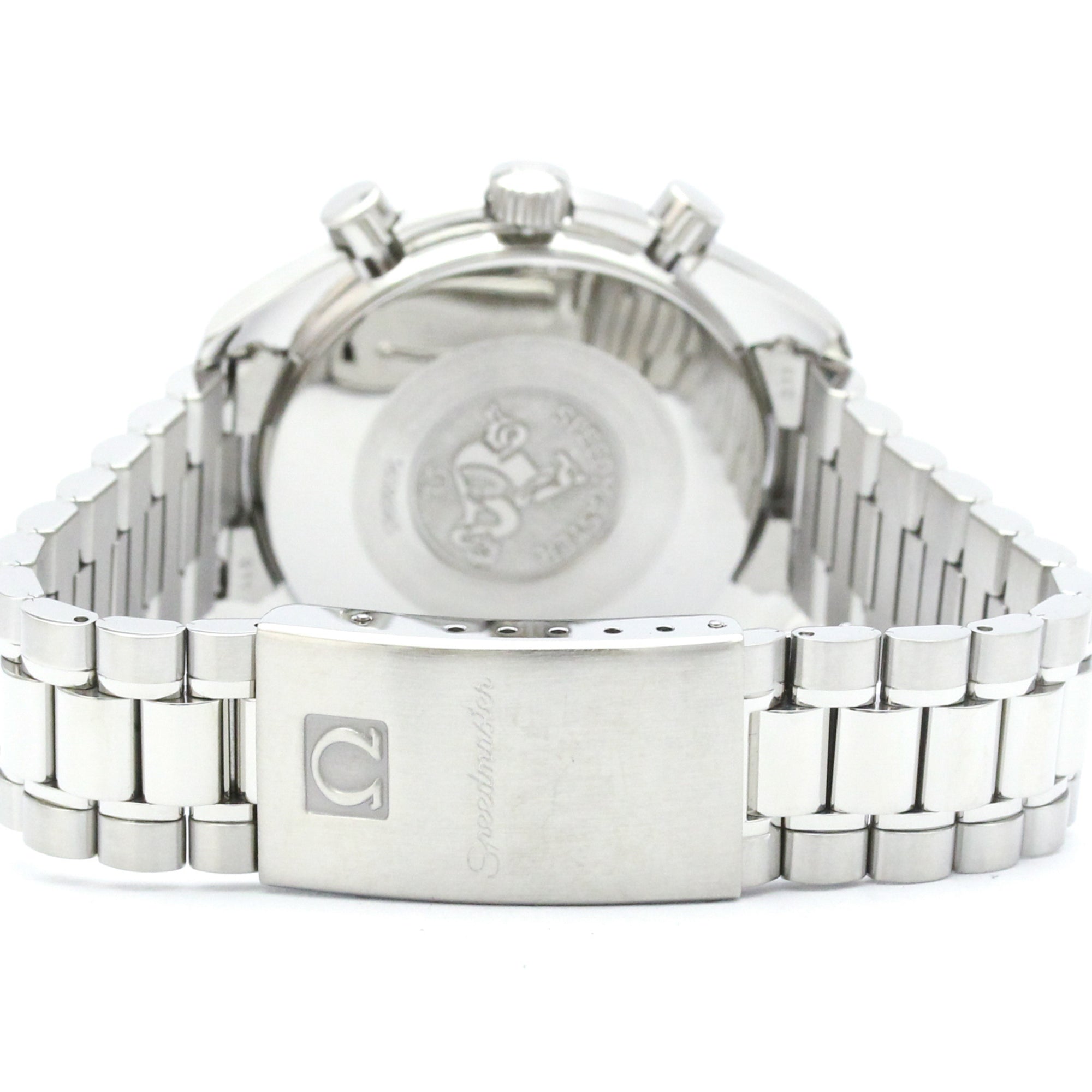 Omega Speedmaster Reduced Chronograph Automatic Stainless Steel Watch (Pre-Owned)