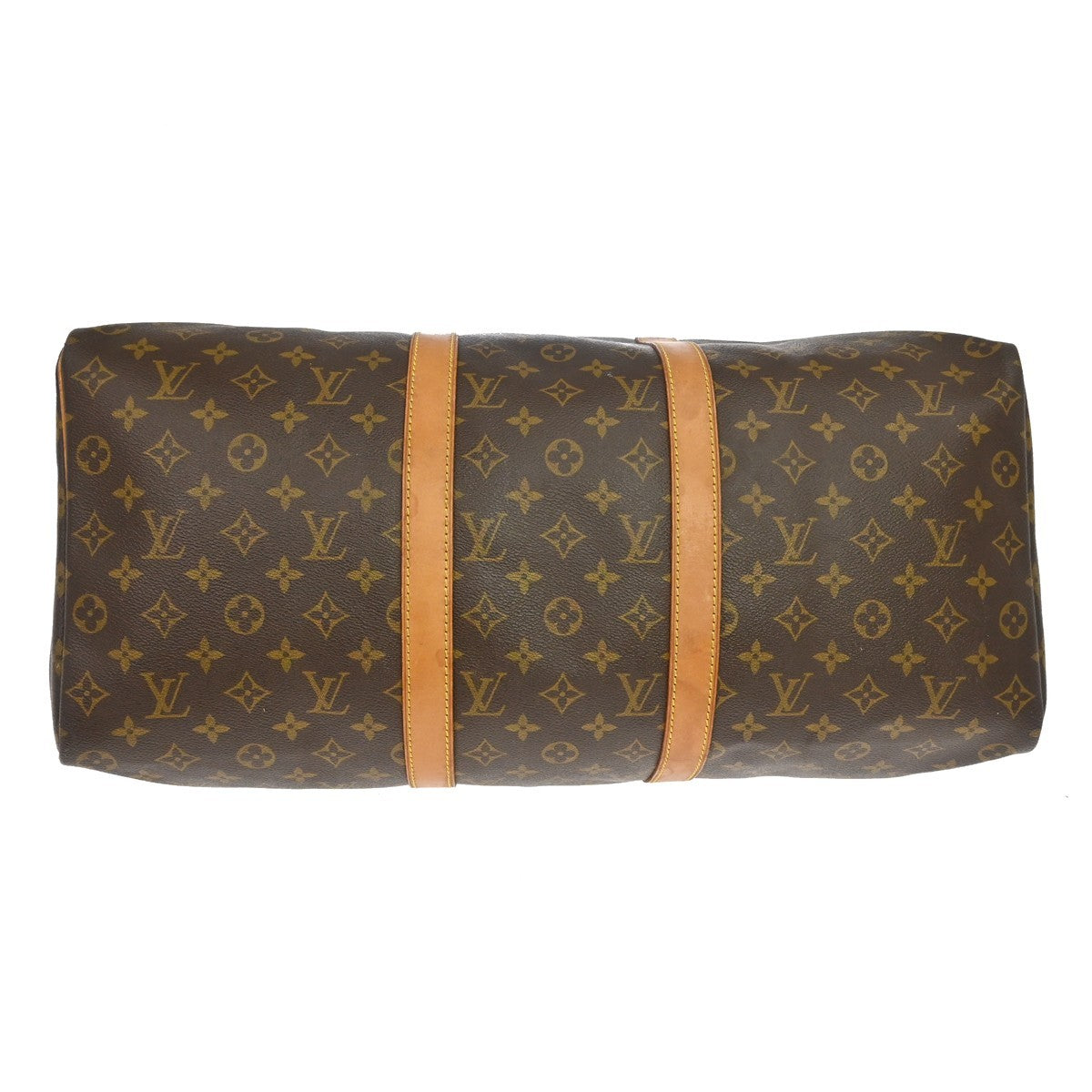 Louis Vuitton Keepall Monogram Canvas Brown Canvas Travel Bag Bag (Pre-Owned)