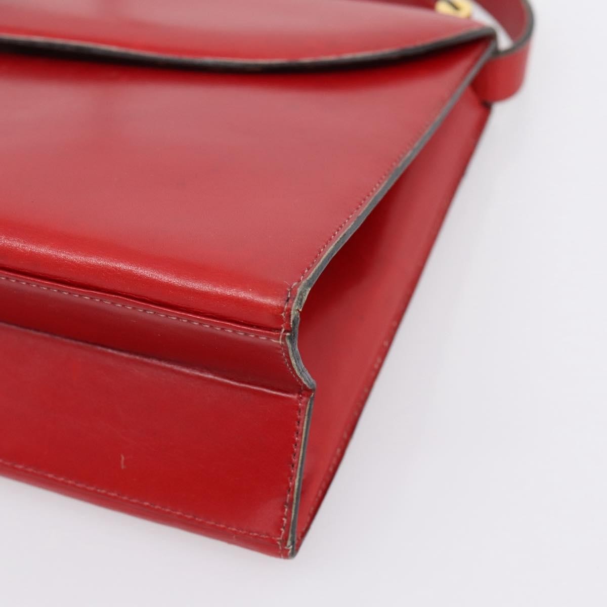 Christian Dior Handbag Leather Red Leather Handbag (Pre-Owned)