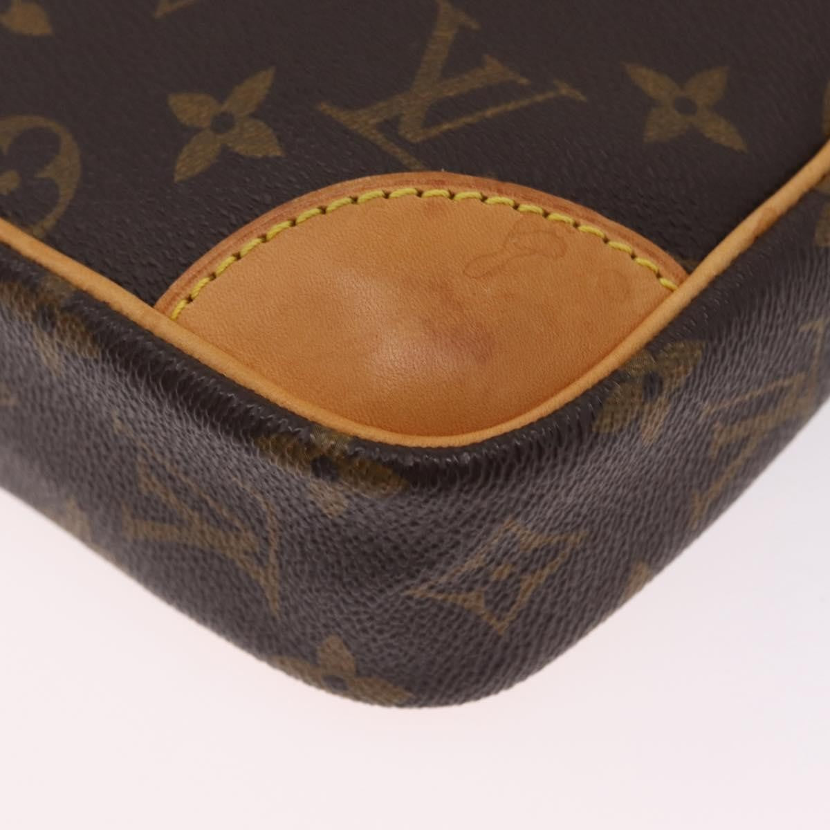 Louis Vuitton Danube Monogram Canvas Brown Canvas Handbag (Pre-Owned)