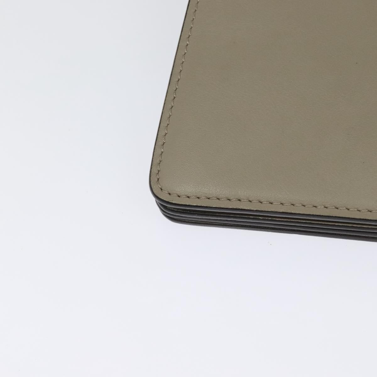 Chloe Faye Leather And Suede Gray Suede Shoulder Bag Bag (Pre-Owned)