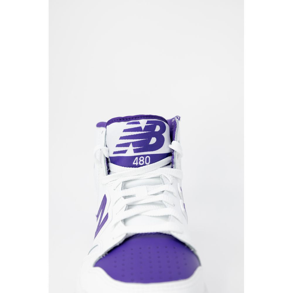 New Balance Purple Leather Women's Sneaker