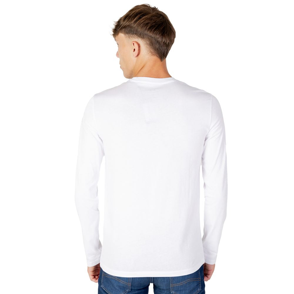 Armani Exchange White Cotton Men's Shirt