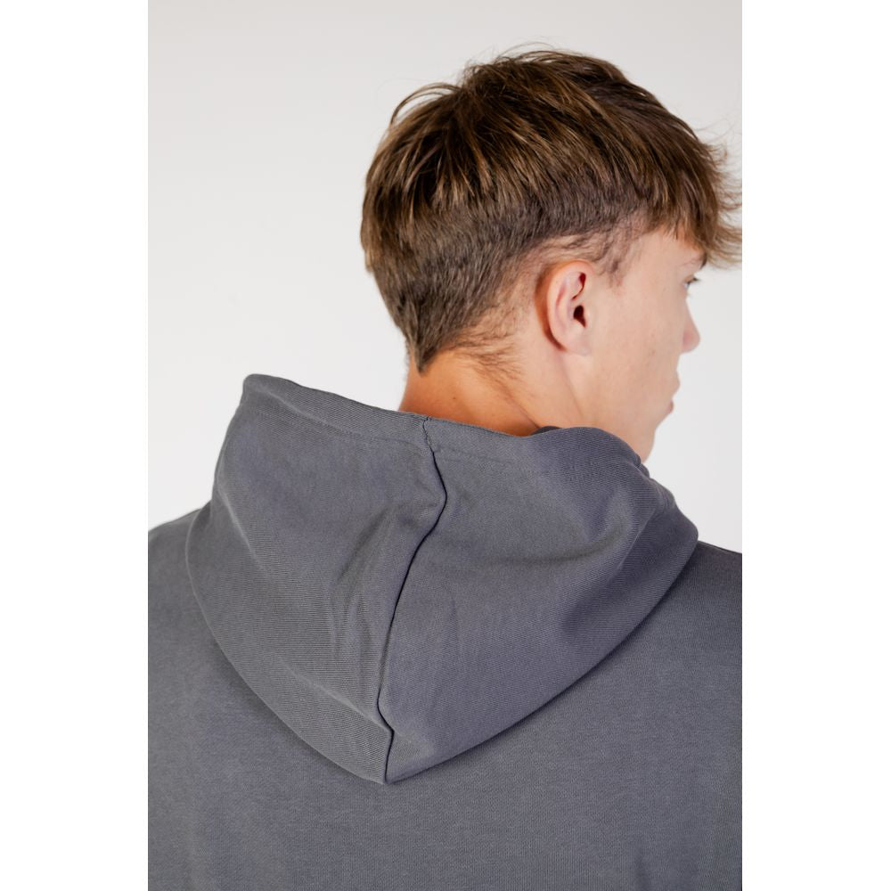 Hugo Boss Gray Cotton Men's Sweater