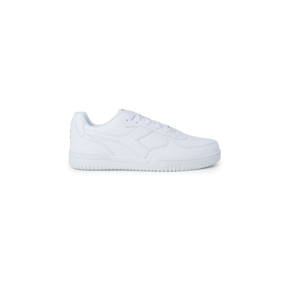 Diadora White Artificial Leather Women's Sneaker