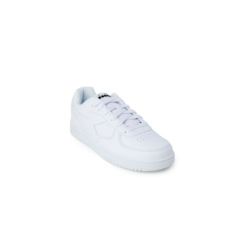 Diadora White Artificial Leather Women's Sneaker