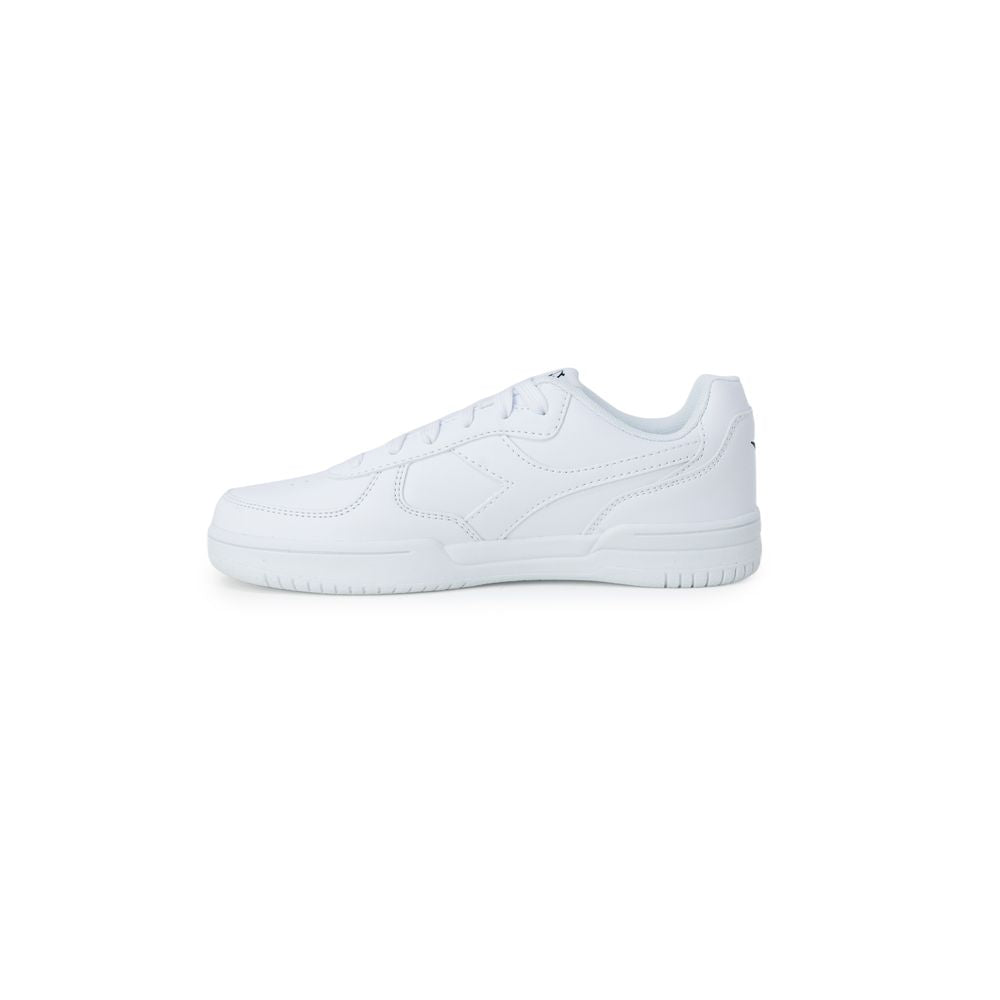 Diadora White Artificial Leather Women's Sneaker