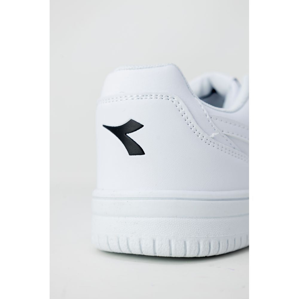 Diadora White Artificial Leather Women's Sneaker