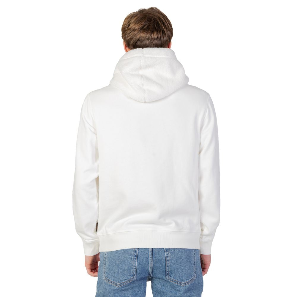 Hugo Boss Cream Cotton Men's Sweater