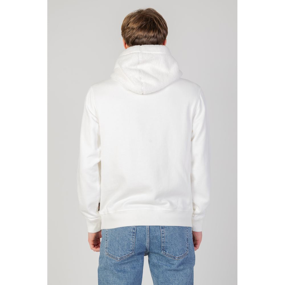 Hugo Boss Cream Cotton Men's Sweater