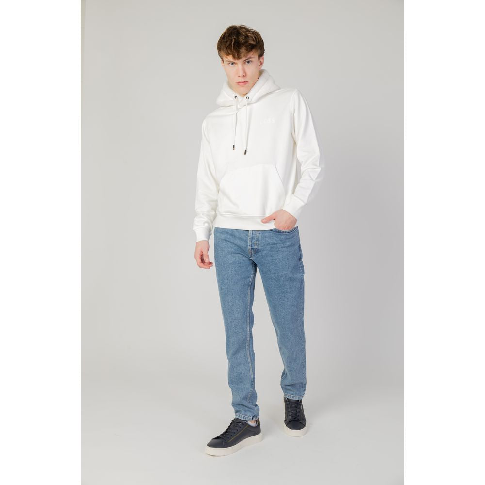 Hugo Boss Cream Cotton Men's Sweater