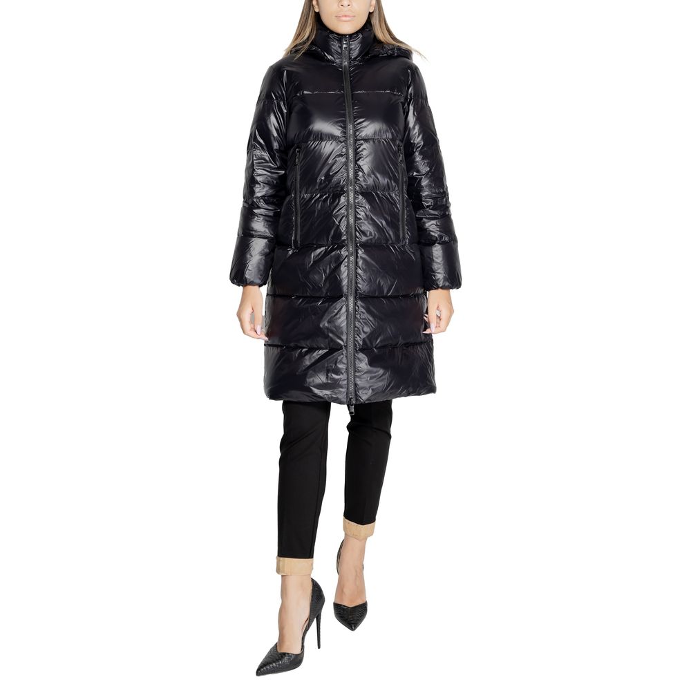 Armani Exchange Black Polyamide Jackets & Women's Coat