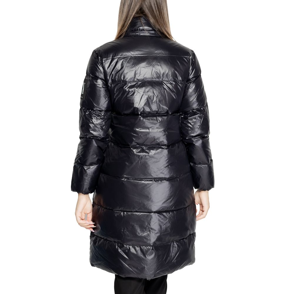 Armani Exchange Black Polyamide Jackets & Women's Coat