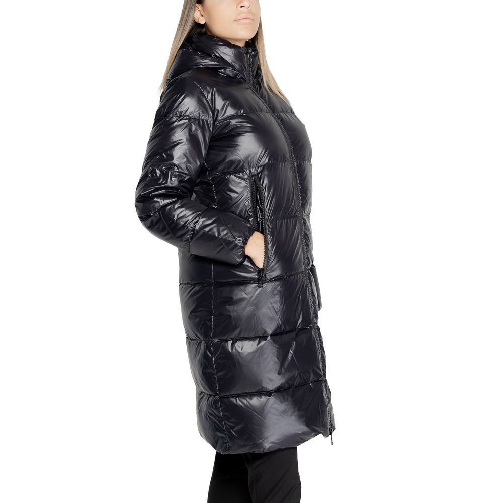 Armani Exchange Black Polyamide Jackets & Women's Coat