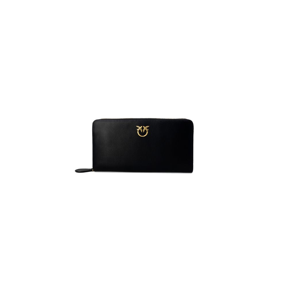 PINKO Black Leather Men's Wallet
