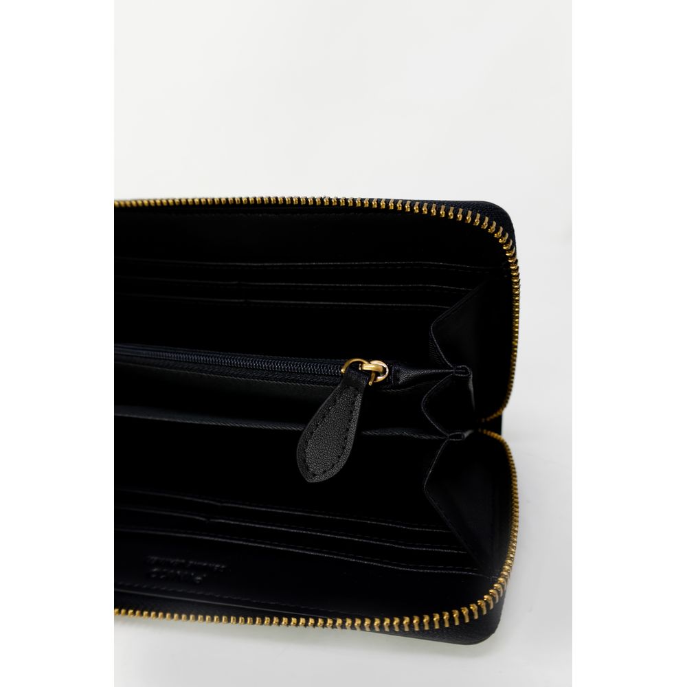 PINKO Black Leather Men's Wallet