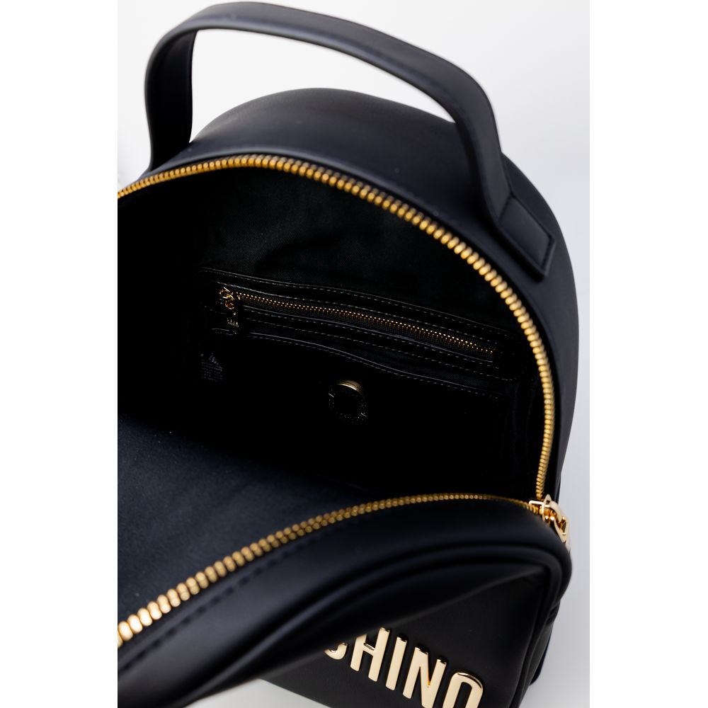 Love Moschino Black Polyethylene Women's Backpack