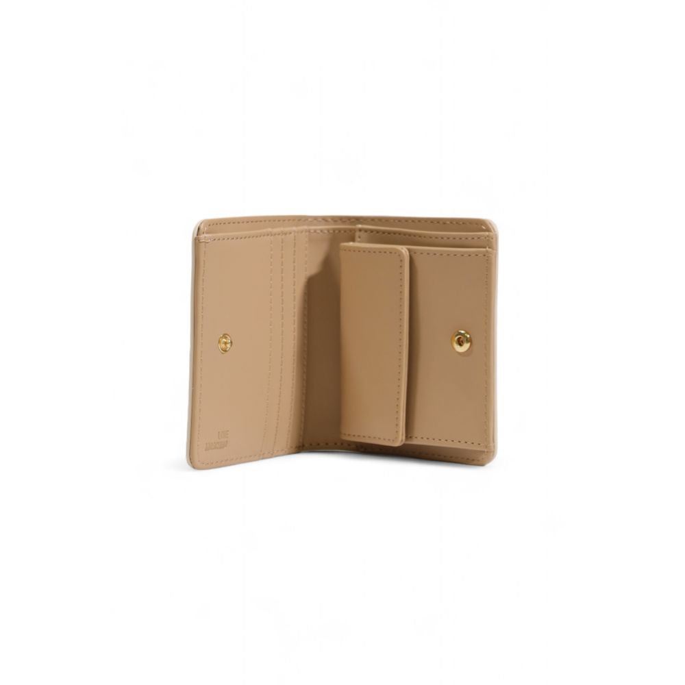 Love Moschino Beige Polyethylene Women's Wallet