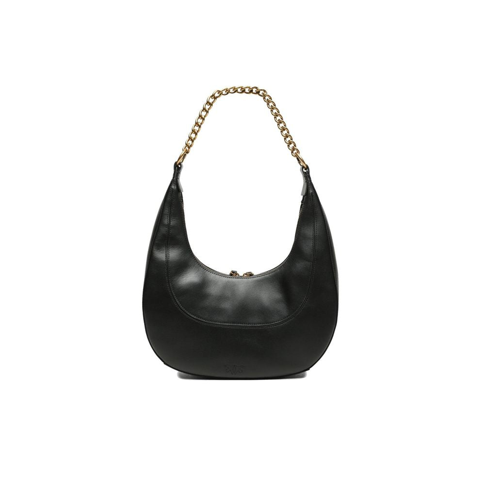 PINKO Black Leather Women's Handbag