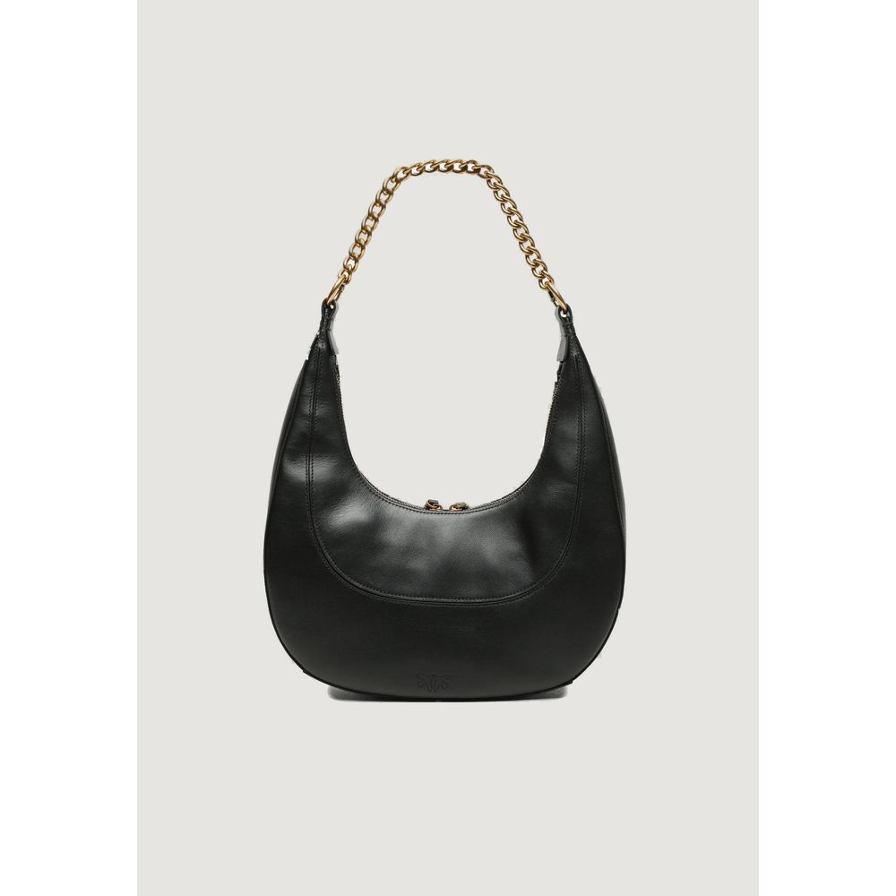 PINKO Black Leather Women's Handbag