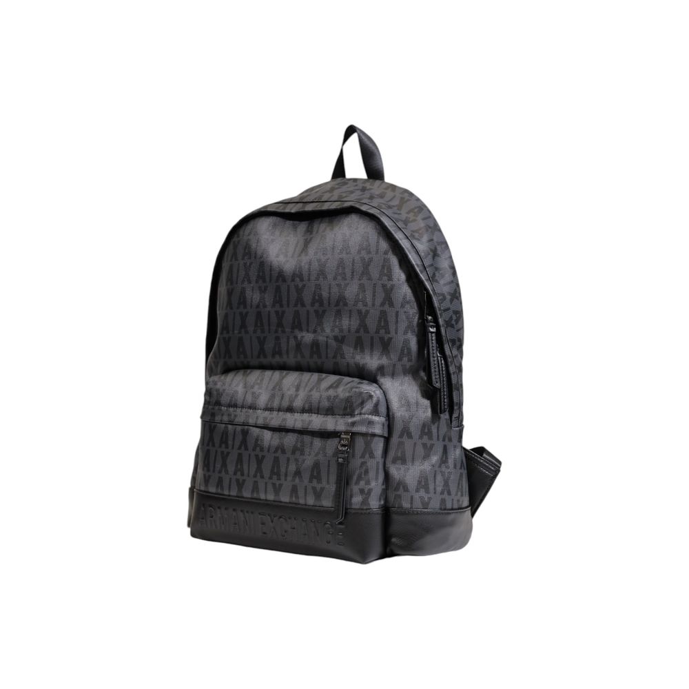 Armani Exchange Black Polyethylene Men's Backpack