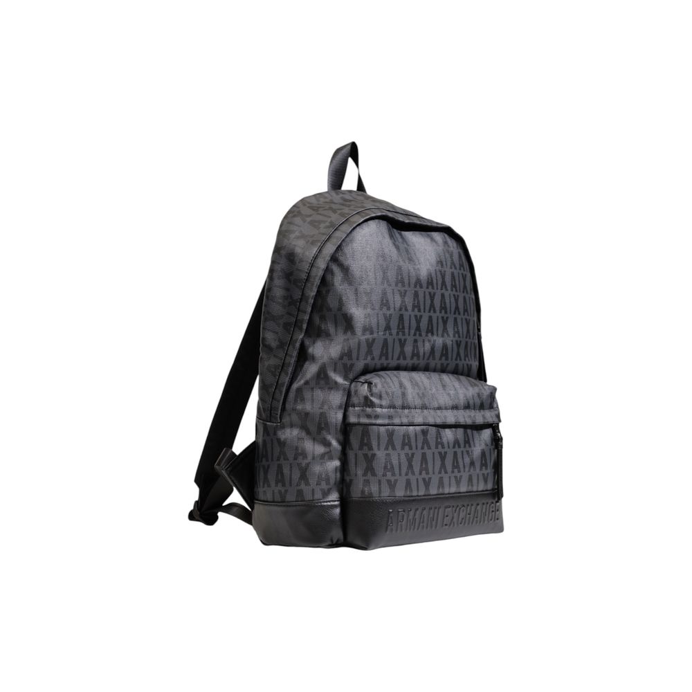 Armani Exchange Black Polyethylene Men's Backpack