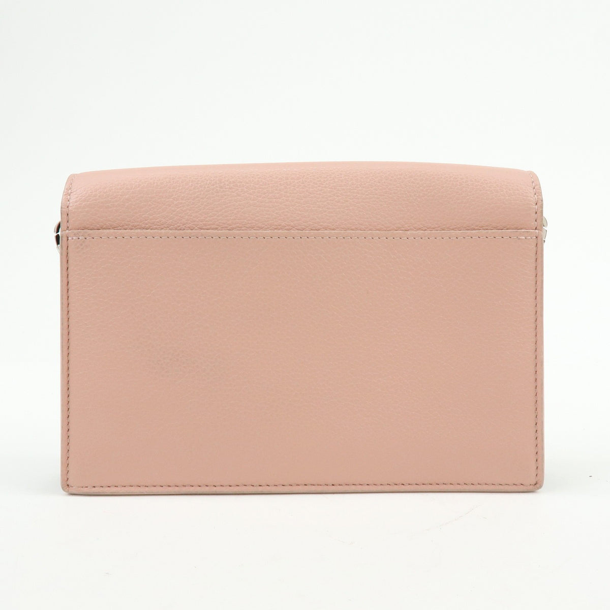 Louis Vuitton Mylockme Chain Pochette Leather Pink Leather Clutche & Pouche Bag (Pre-Owned)