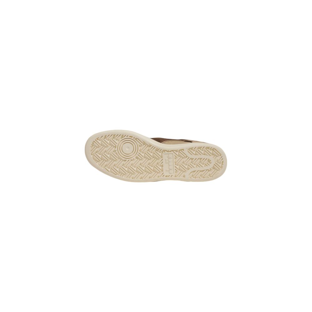 Diadora Beige Leather Men's Sneaker
