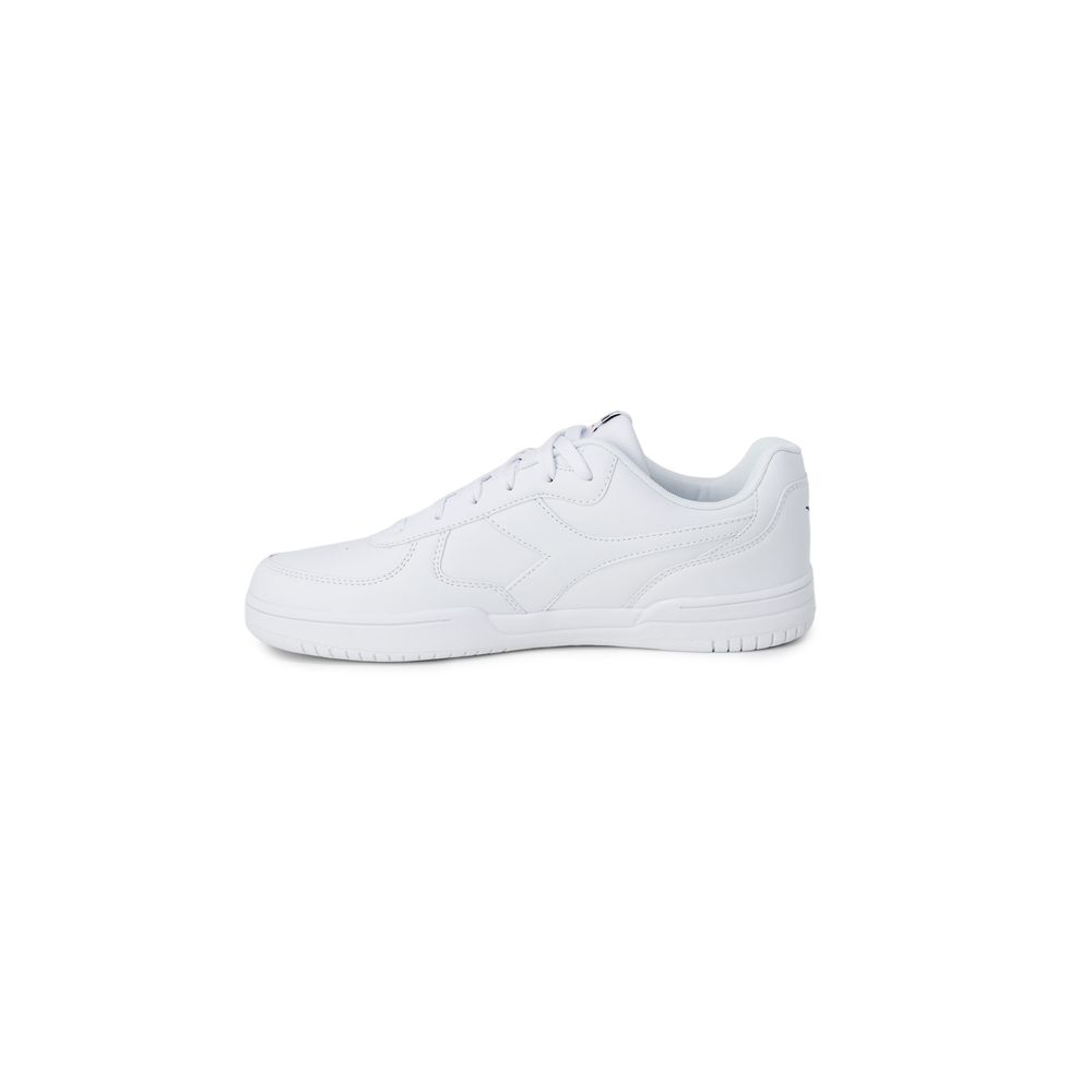 Diadora White Artificial Leather Men's Sneaker