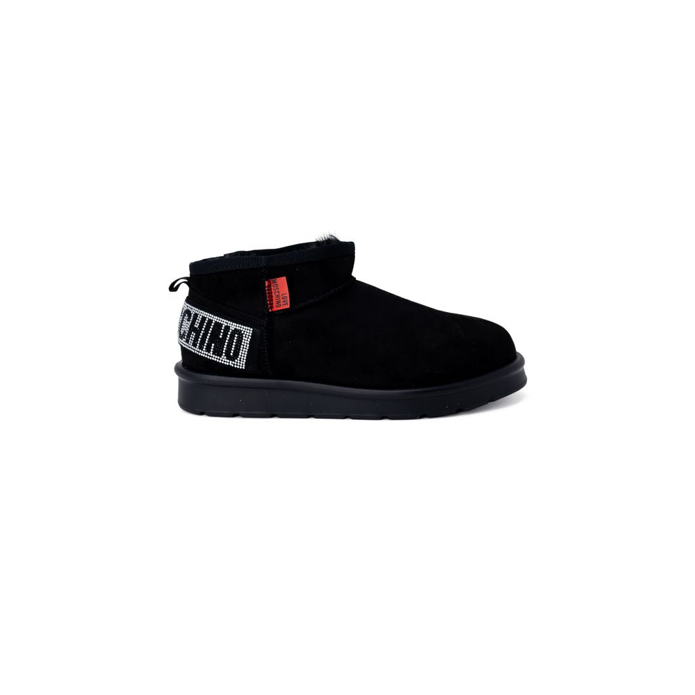 Love Moschino Black Polyester Women's Boot