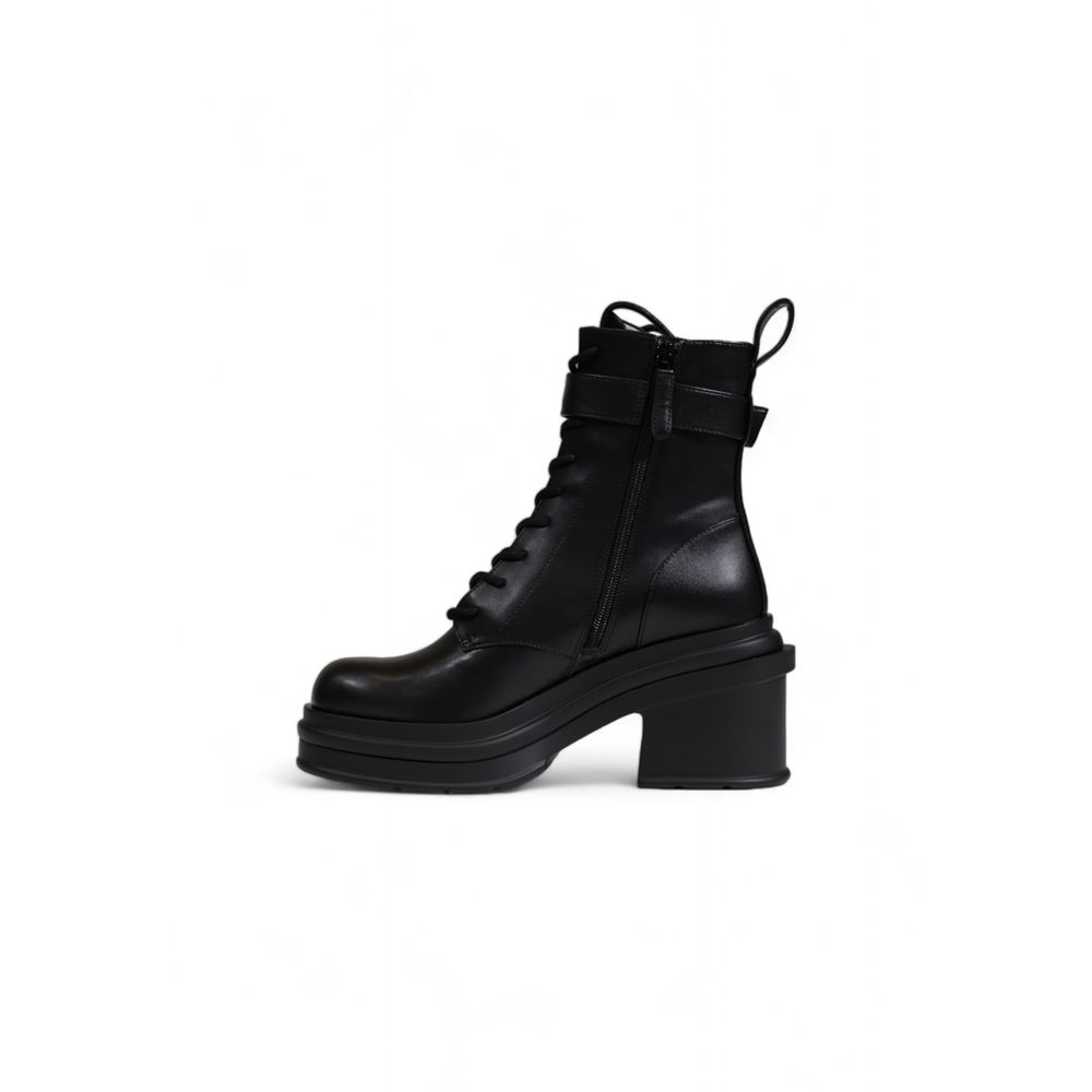 Armani Exchange Black Polyester Women's Boot