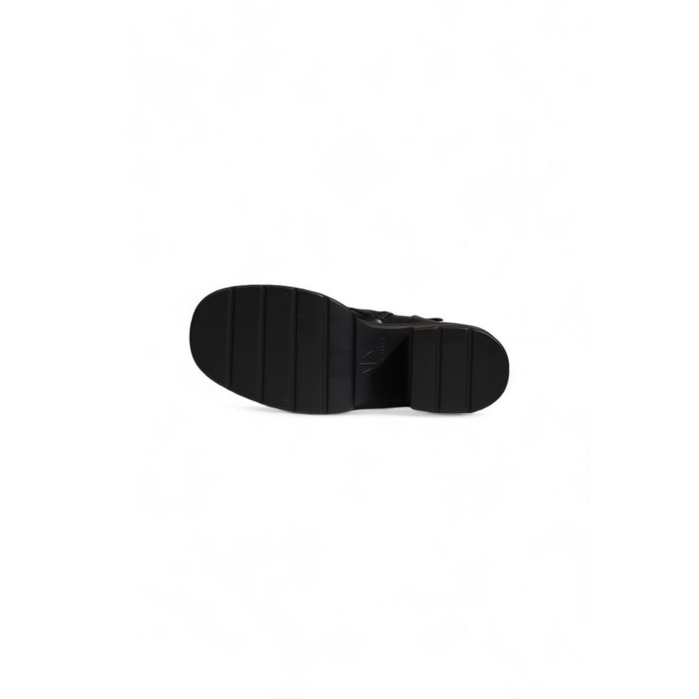 Armani Exchange Black Polyester Women's Boot