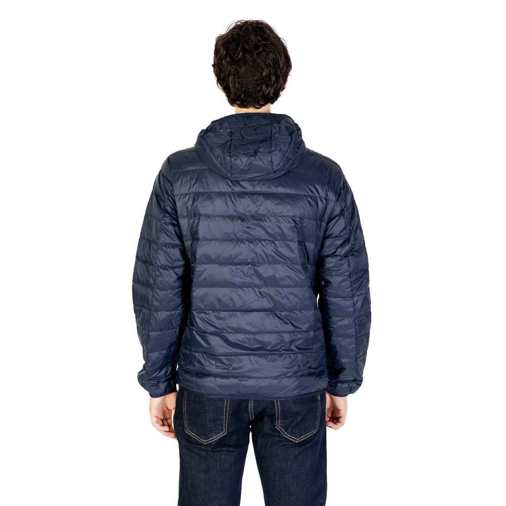 EA7 Emporio Armani Blue Polyamide Men's Jacket
